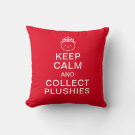 Coussin Gardez Le Calme Et Recueillez Les Plushies | Devis