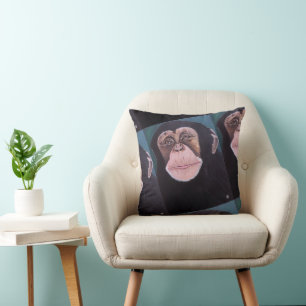 Coussin Gardien de la forêt Peinture d'Alfred Fox