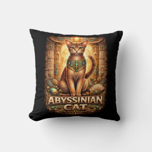 Coussin Gardien du Nil doré