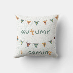 Coussin garland couleur automne