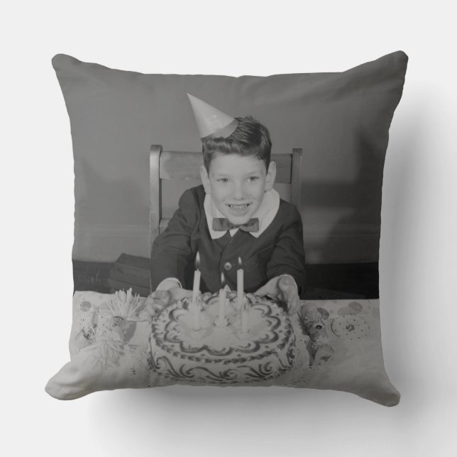 Coussin Gâteau d'anniversaire (Recto)