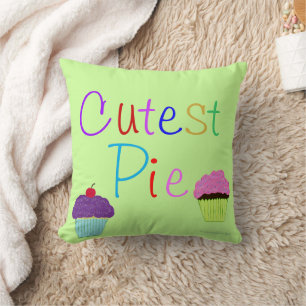 Coussin Gâteaux Roses Violets Bébé Fille Les Plus Mignons