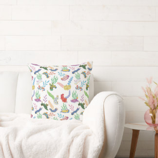 Coussin Gathering of Nudibranchs | Ocean Art Design