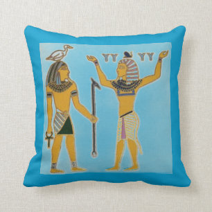 Coussin Geb et Shu en Egypte Earth & Air