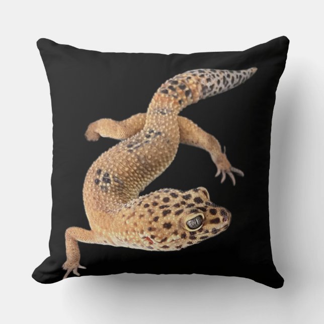 Coussin  Gecko léopard  (Recto)