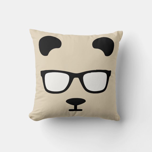 Coussin Geek de panda (Recto)