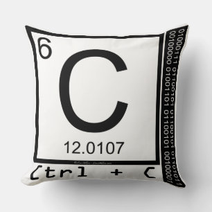 Coussin Geek Moi ! Copie de carbone