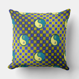 Coussin Gémeaux & Bœuf d'eau