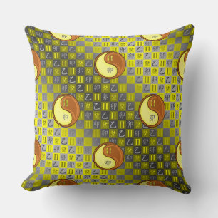 Coussin Gémeaux & Lapin de Bois