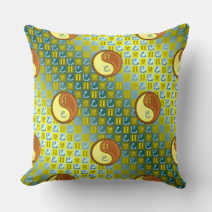 Coussin Gémeaux & Serpent de Bois