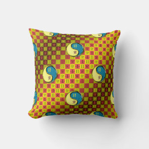 Coussin Gémeaux & Tigre d'eau