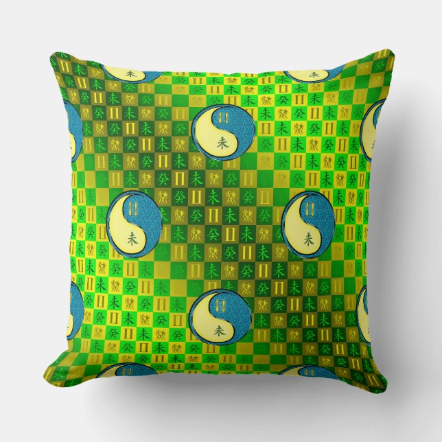 Coussin Gemini & Water Goat (Recto)