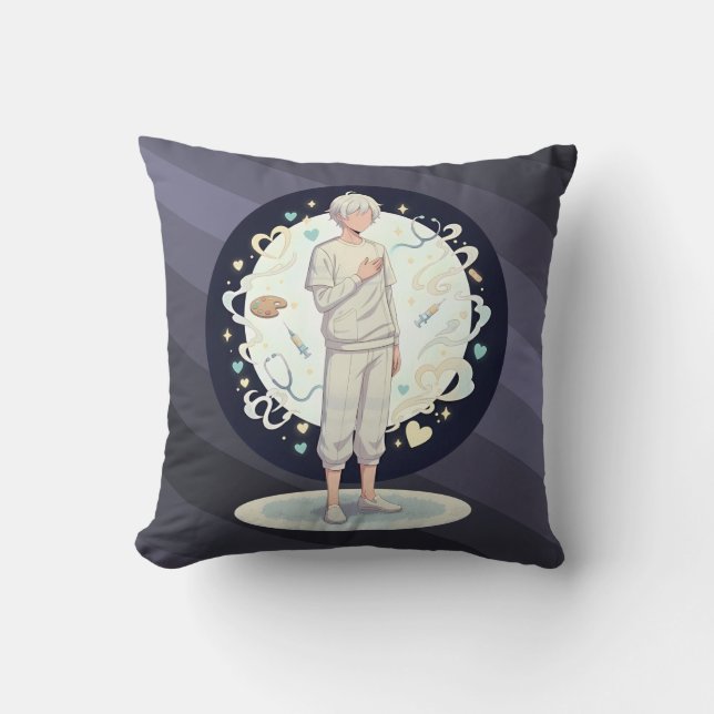 Coussin Gentle Anime Doctor Art (Recto)