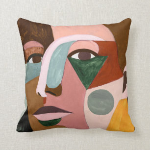 Coussin Geo Face