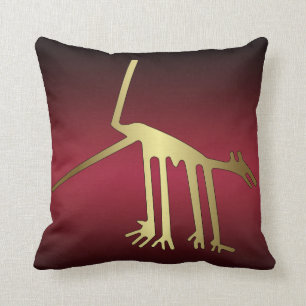 Coussin Geoglyphes Nazca Pérou Animaux