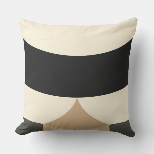 Coussin Geometric Design pillow  (Recto)