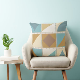 Coussin Géométrie Côtière