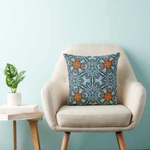 Coussin Géométrie Kaléidoscopique