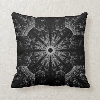Coussin géométrique abstrait de fantaisie dans