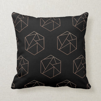 Coussin géométrique d'hexagone