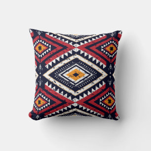 Coussin Géométrique Ethnique Oriental : Traditionnelle San