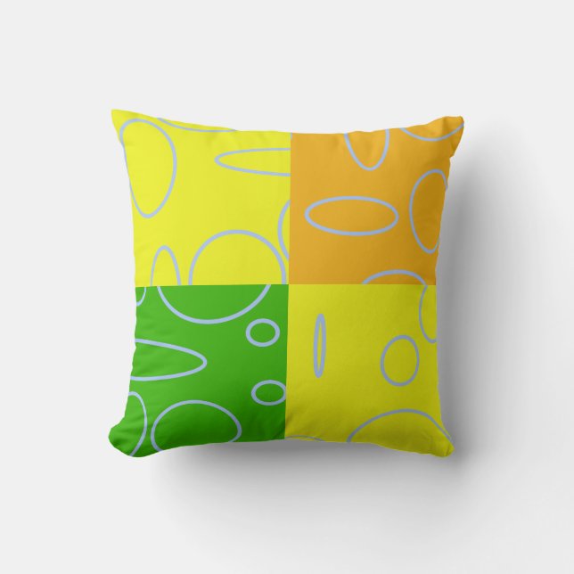 Coussin Géométrique moderne (Recto)
