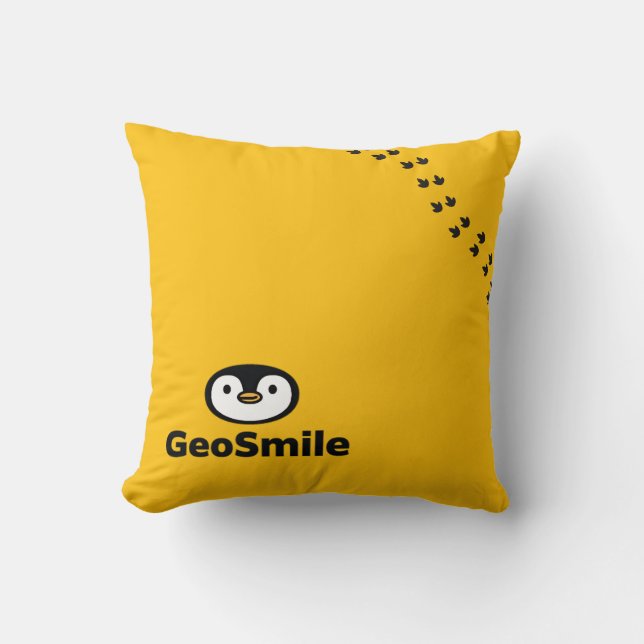 Coussin GeoSmile Lance Pillow (Recto)