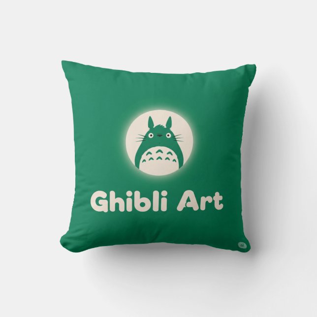 Coussin Ghibli Art : Merveilleuse de l'artisanat (Recto)