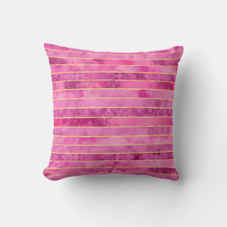 Coussin Gilded Pink Cosmic Tapestry