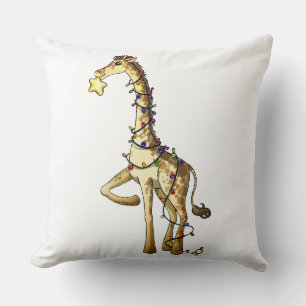 Coussin Girafe brillante