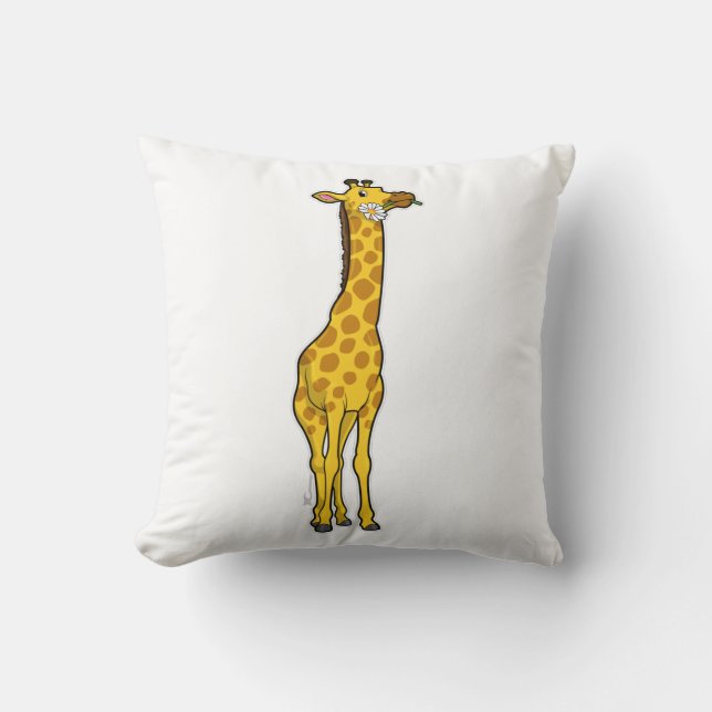 Coussin Girafe with Daisy (Recto)