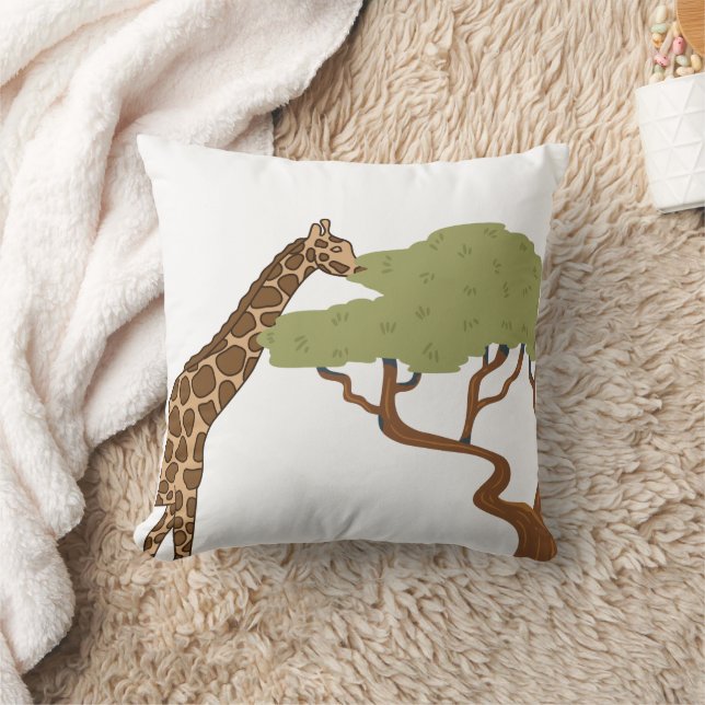 Coussin Giraffe, Acacia (Couverture)