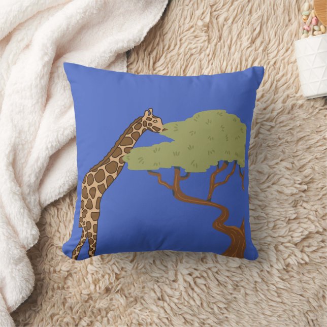 Coussin Giraffe, Acacia (Couverture)