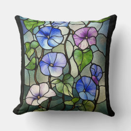 Coussin Glaces matinales en verre tendu