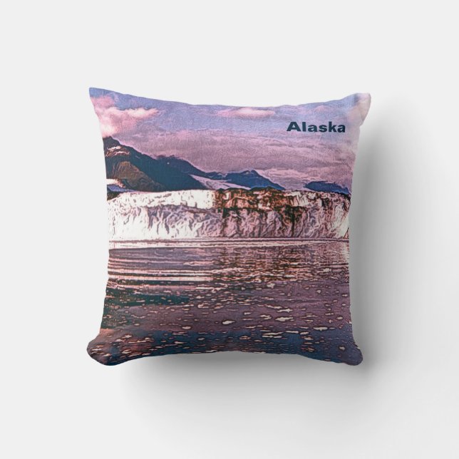 Coussin Glacier de l'Alaska (Recto)