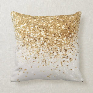 Coussin Glam de la Parties scintillant d'or Sparkling #2