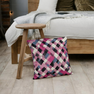 Coussin Glen check pattern