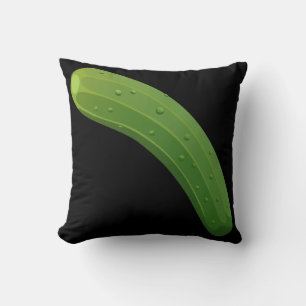 Coussin Glitch food zucchini