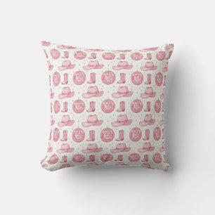 Coussin Glitzy Rose Cowgirl Disco Girl
