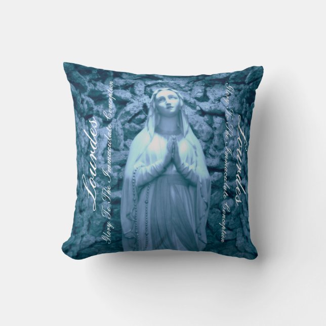 COUSSIN GLOIRE À LA CONCEPTION IMMACULÉE (Recto)