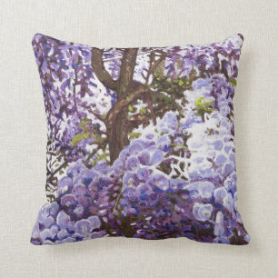 Coussin Glycines bleues 2011
