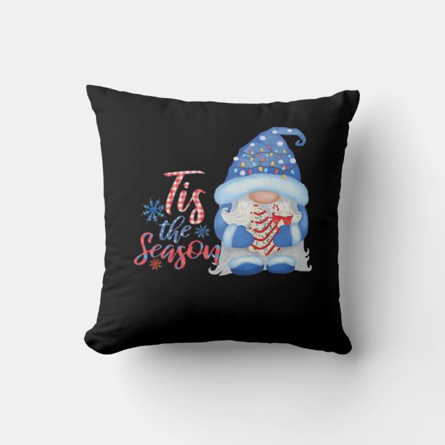 Coussin Gnome C'est La Saison  (Recto)