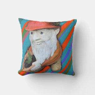 Coussin Gnome Gardener En Méditation