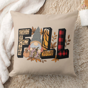 Coussin Gnomes de chute dans l'oreiller à lancer Motif Pos