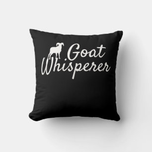 Coussin Goat Whisperer Cute Goat Lover Farm Animal Farming