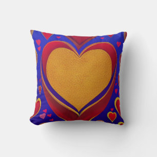 Coussin Gold Heart