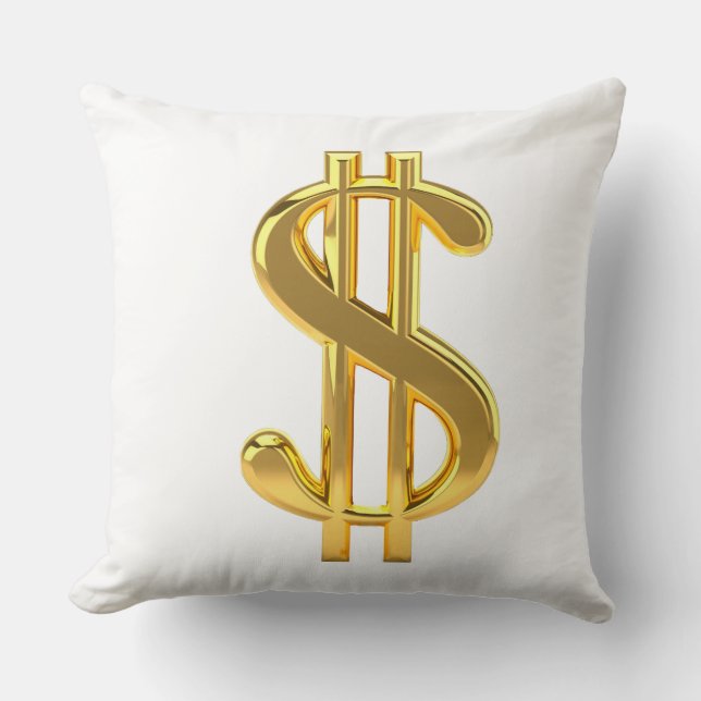 Coussin Gold Money (Recto)
