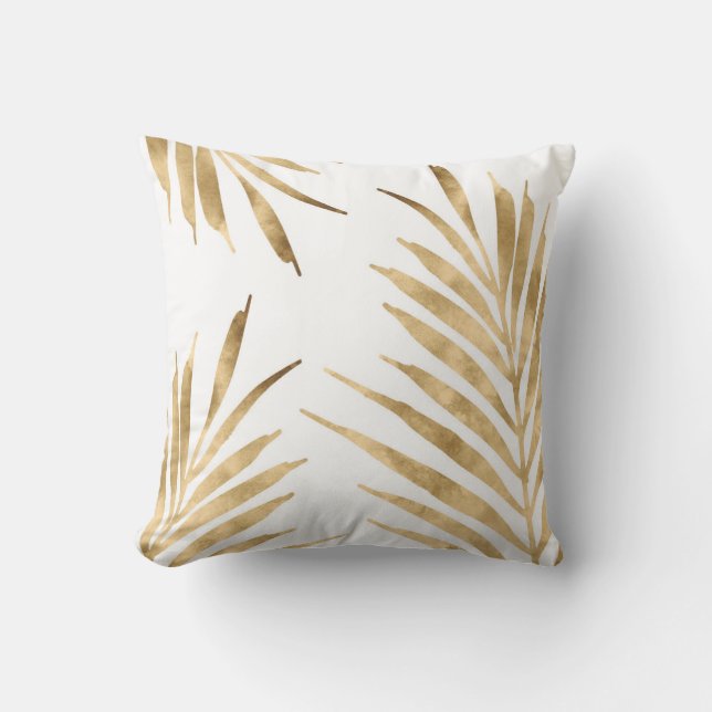 Coussin Gold Palm (Recto)