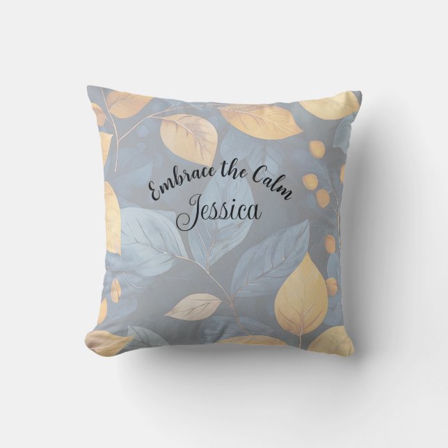 Coussin Golden Foliage Dreams Automne Nature Beauté (Recto)
