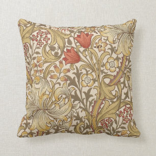 Coussin Golden Lily Version Motif 2 Par William Morris